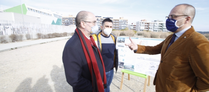 Lambán asegura la construcción de todos los centros educativos  necesarios y afirma que la situación se ha revertido