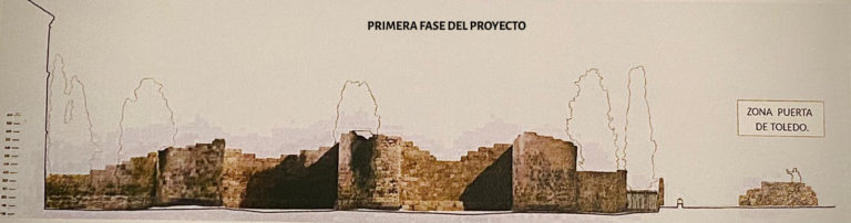 El Gobierno municipal impulsa la urbanización de Arcosur y ultima la primera fase del proyecto de protección y puesta en valor de la muralla romana