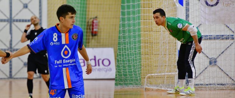 Sergio Eguizábal y Jorge Nogueras debutaron con el Colo Colo Zaragoza en Segunda División