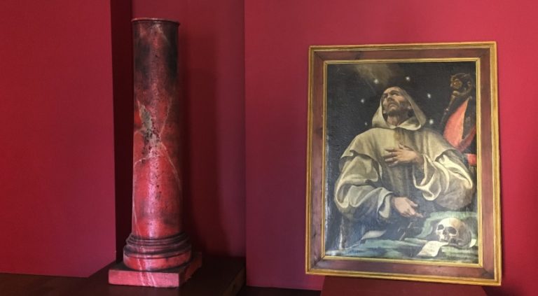 La Diputación de Zaragoza restaura un lienzo de San Bruno del siglo XVIII obra del pintor aragonés Fray Manuel Bayeu