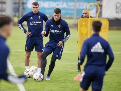 Último entrenamiento antes de medirse ante el RCD Espanyol