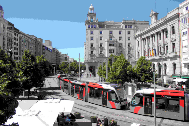 El Tranvía de Zaragoza, finalista en cuatro categorías de los Global Light Rail Awards