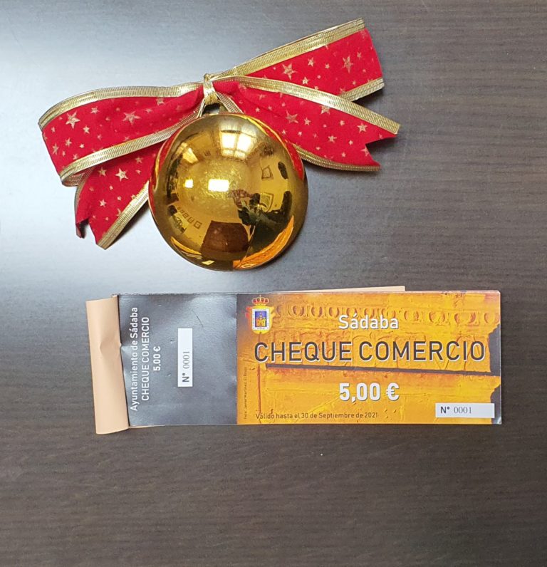El Ayuntamiento de Sádaba ha editado unos cheques, para que los vecinos puedan canjearlos en los establecimientos del municipio.