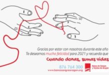 El Banco de Sangre y Tejidos de Aragón recordará en estas fiestas la importante labor de los donantes de sangre