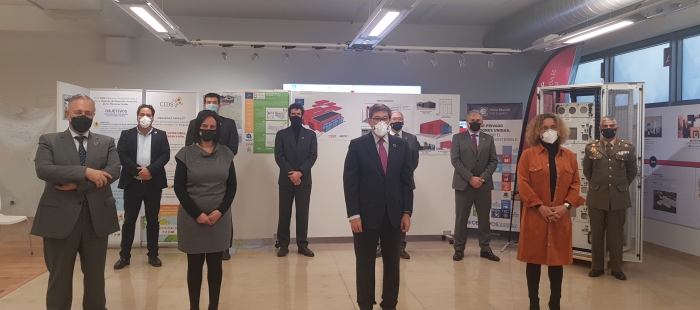 La Fundación Hidrógeno Aragón coordina el proyecto europeo LIFE ZEROENERGYMOD que permitirá instalar bases militares con autonomía eléctrica y cero emisiones