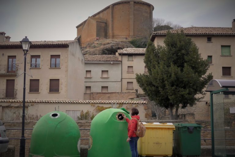 Los vecinos de las Cinco Villas ejemplares a la hora de reciclar