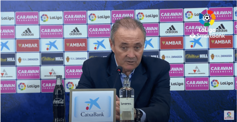 Juan Ignacio Martínez: «No hemos hecho un partido brillante, pero lo más importante son los tres puntos»