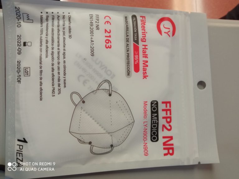 El PP denuncia la distribución de mascarillas para uso ‘no médico’ a profesionales sanitarios de los hospitales de Teruel