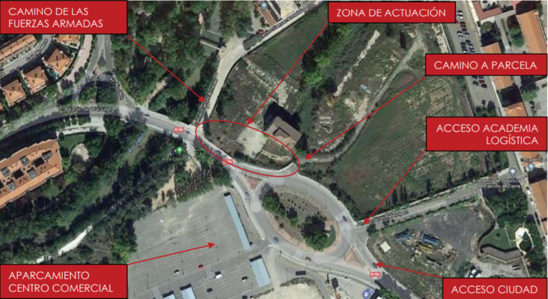 Licitadas las obras para la urbanización de los accesos a la harinera de La Merced