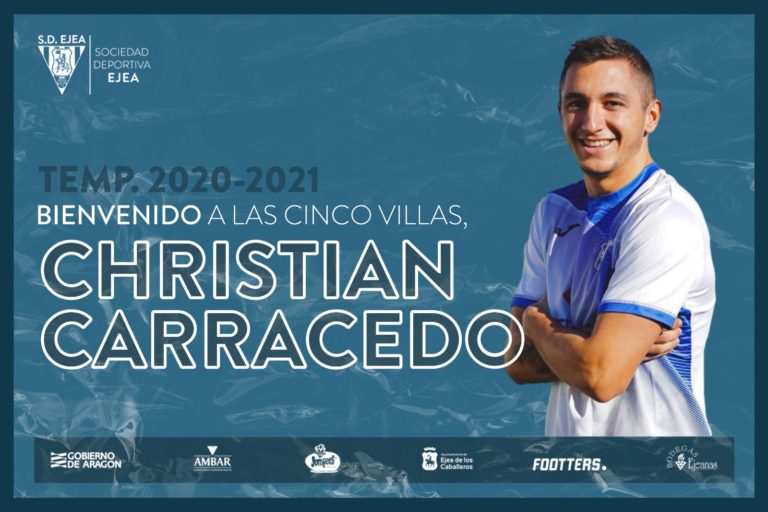 Christian Carracedo, segunda incorporación de la SD Ejea para este segundo tramo