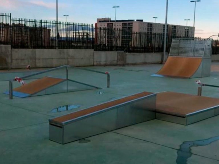 Zaragoza ya cuenta con una instalación para el Skate… pero está cerrada, de momento