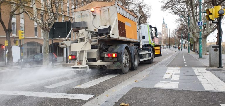 Zaragoza ultima los preparativos ante la posibilidad de nevadas prevista para los próximos días