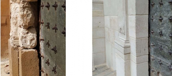 Termina la segunda fase de la restauración de la iglesia de Torrecilla de Rebollar