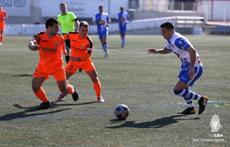 La SD Ejea se queda a seis puntos de salir del descenso tras la derrota ante la SD Logroñés (1-0)