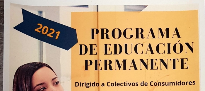 La Dirección General de Protección de Consumidores y Usuarios lanza el Programa de Educación Permanente de 2021