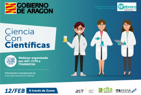 El Gobierno de Aragón se suma a las acciones del 11F para romper la brecha de género en la ciencia