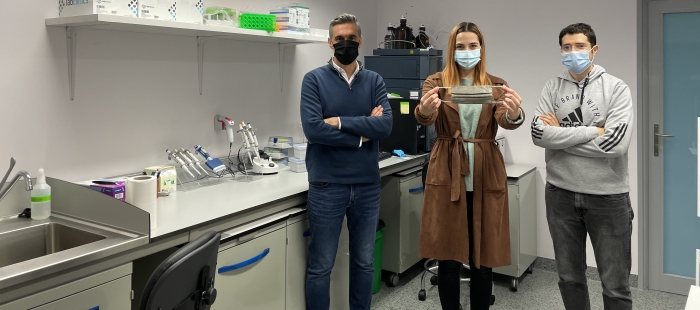 Investigadores aragoneses desarrollan un material de protección contra la COVID-19 a base de nanopartículas de plata