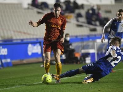 Empate agridulce para el Real Zaragoza en la Nova Creu Alta(1-1)