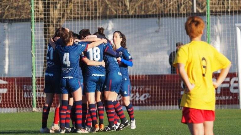 La SD Huesca Femenino cae ante el FC Levante Las Planas a pesar de adelantarse en el marcador (1-2)