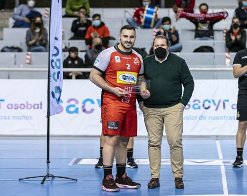 Montoya, MVP de la Asobal en febrero