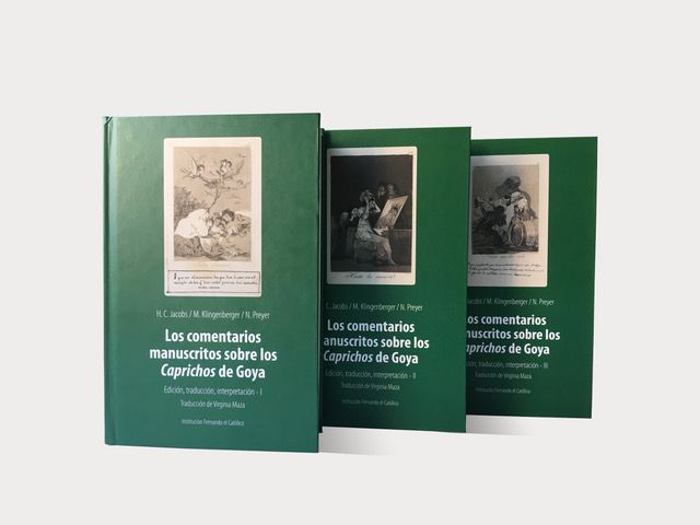 La Institución Fernando el Católico publica el estudio completo sobre los comentarios manuscritos a los ‘Caprichos’ de Goya