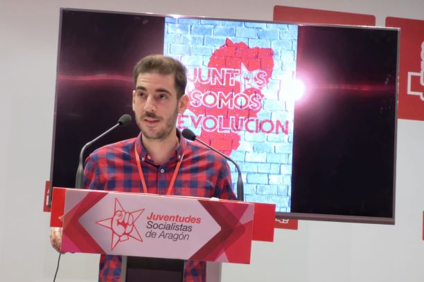 Daniel Martín Bernad nuevo secretario general de Juventudes Socialistas de Aragón