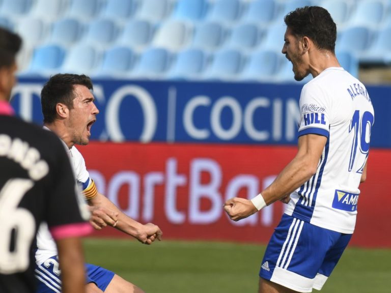 Victoria vital del Real Zaragoza ante el CD Tenerife con un solitario gol de Alegría (1-0)