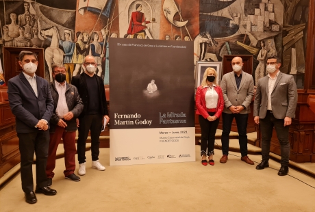 Fernando Martín Godoy homenajea a Goya en su casa natal con ‘La mirada fantasma’, un juego con la memoria, la ficción y la percepción