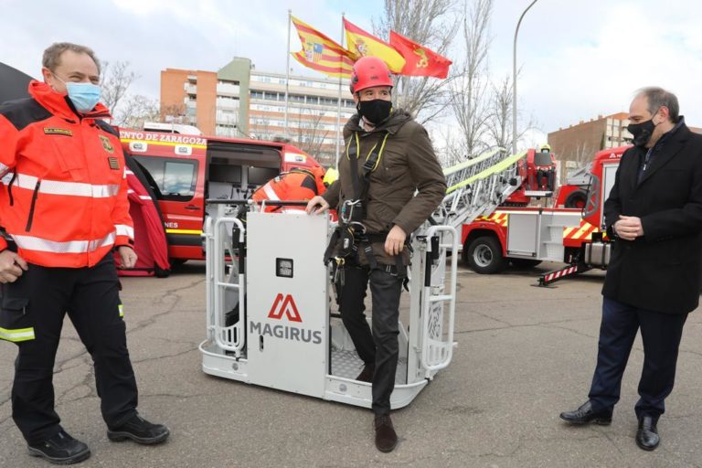 Los Bomberos de Zaragoza renovarán su flota con cuatro vehículos de última generación y una inversión de 1,5 millones de euros