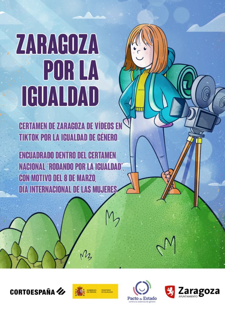 Zaragoza lanza un concurso en Tik Tok para concienciar a los más jóvenes sobre la igualdad de género