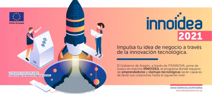 Nueva convocatoria de INNOIDEA 2021, para crear y consolidar empresas mediante la aceleración tecnológica