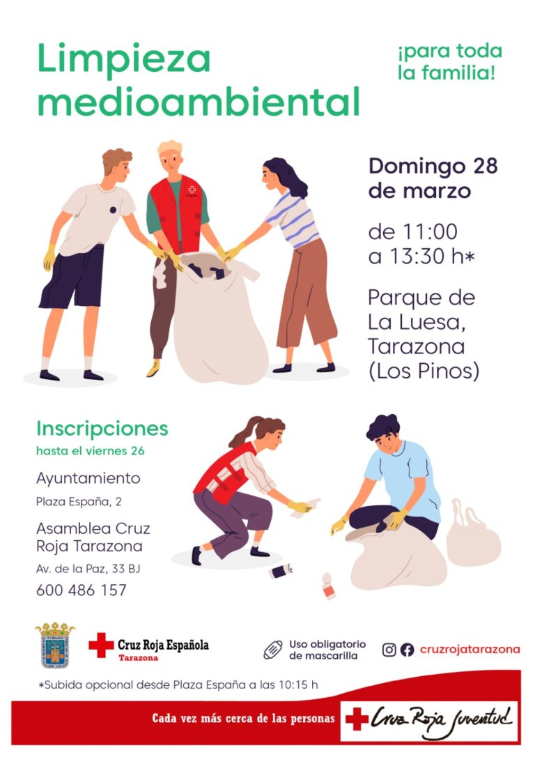 Jornadas de limpieza medioambiental en Tarazona