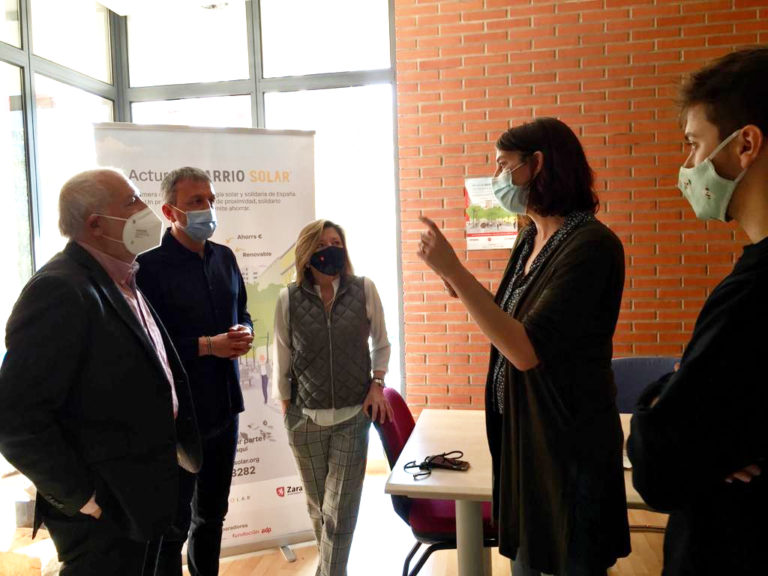 Más de 250 personas han solicitado información sobre el primer Barrio Solar renovable y solidario de España