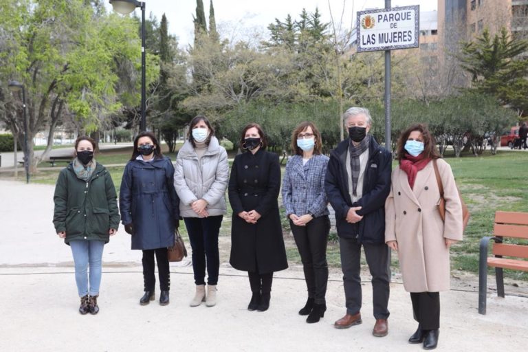 Zaragoza inaugura este 8-M el parque dedicado a las mujeres y reconoce su papel en la historia