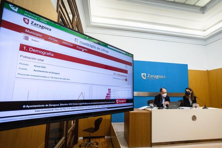 El Observatorio Municipal de Estadística de  Zaragoza renueva contenidos y amplia su relación  con los ciudadanos