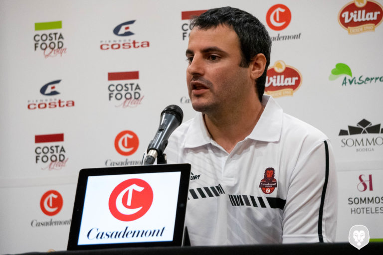 Carlos Cantero: «La ambición es máxima, es algo que va con el club donde estamos y eso no se negocia»