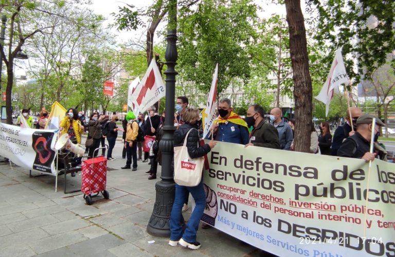 Interinos piden en el Senado que se legisle “ya” sobre los trabajadores en fraude de ley