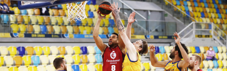 Casademont Zaragoza cae ante Herbalife Gran Canaria a pesar de llegar con opciones hasta el final (84-76)