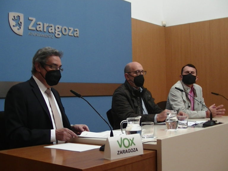 VOX Zaragoza denuncia la “nula voluntad” del Gobierno para ampliar la bonificación de la plusvalía ‘mortis causa’