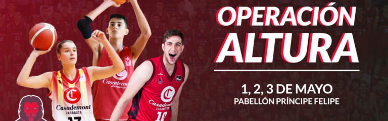 La Fundación Basket Zaragoza organiza un año más sus Jornadas de Puertas Abiertas y la Operación Altura