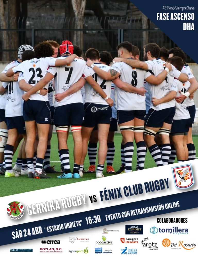 El Fénix Rugby comenzará el playoff con el encuentro ante el Gernika