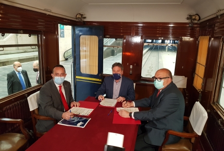 Nuevo paso para la constitución del futuro Museo del Ferrocarril de Aragón