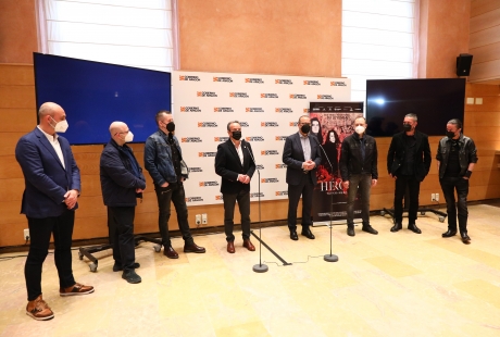 El Gobierno de Aragón recibe a Héroes del Silencio con motivo del lanzamiento del documental sobre su trayectoria