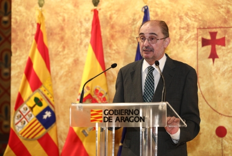 El Presidente de Aragón inicia una ronda de contactos antes de el debate general sobre el estado de la Comunidad Autónoma