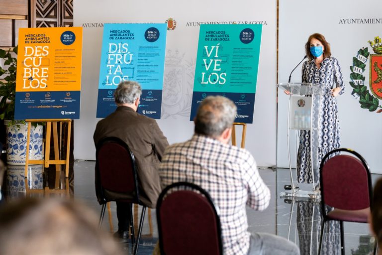 Los productos de la huerta zaragozana llegan al mercado ambulante de La Almozara el próximo domingo