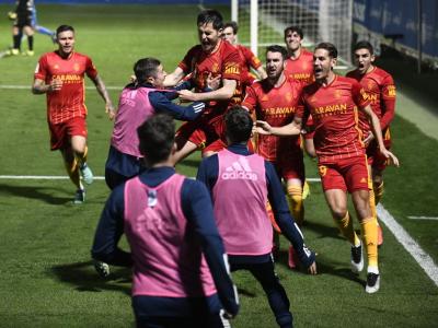 Victoria vital en uno de los peores partidos del Real Zaragoza con gol de Tejero de penalti en la recta final (0-1)
