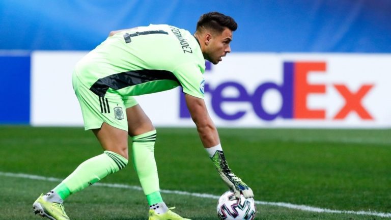 Álvaro Fernández, convocado con la selección española sub-21