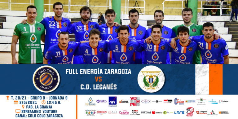 Colo Colo Zaragoza recibe en La Granja al CD Leganés