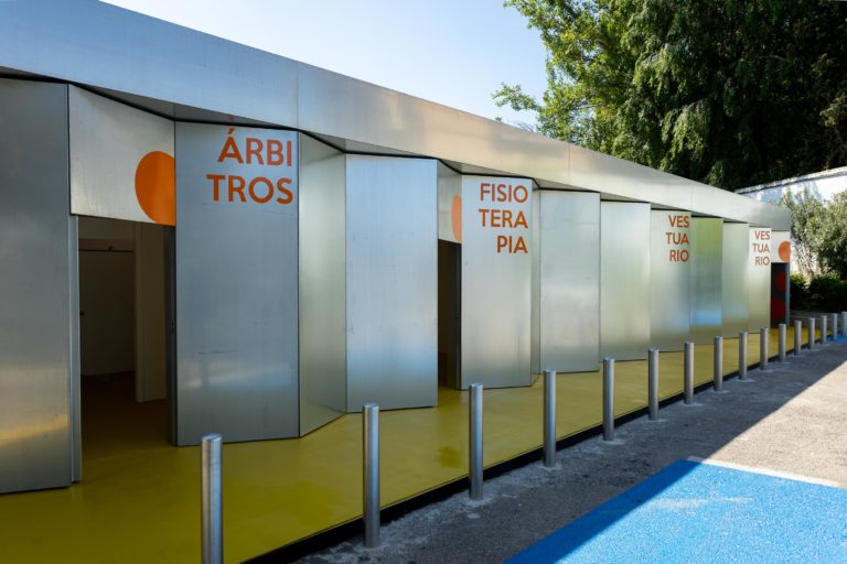 La UD San José cuenta ya con un nuevo edificio de vestuarios
