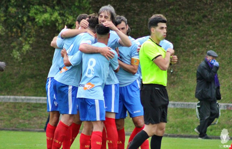 La SD Ejea cierra una segunda fase casi perfecta con victoria ante la SD Leioa (0-1)